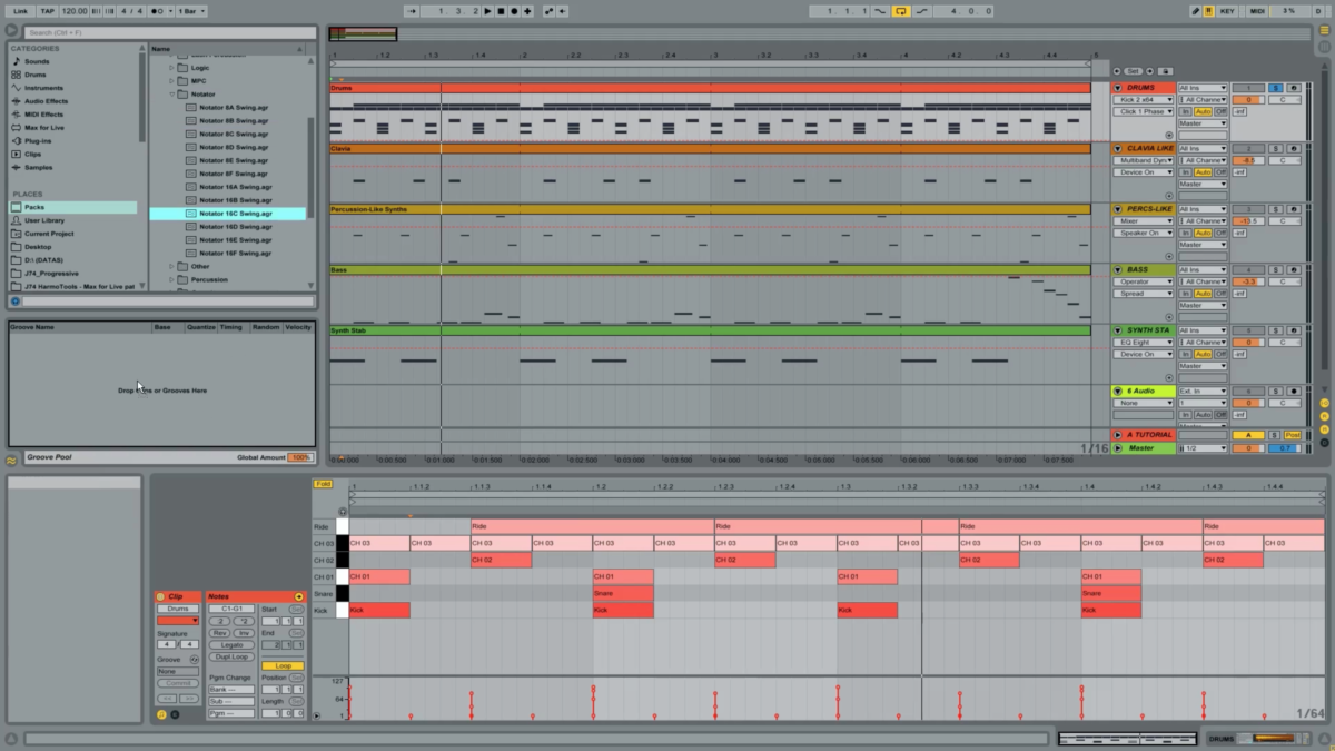 house music production