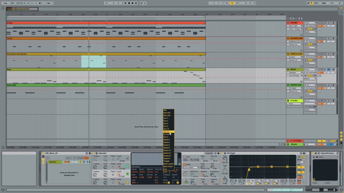 house music production