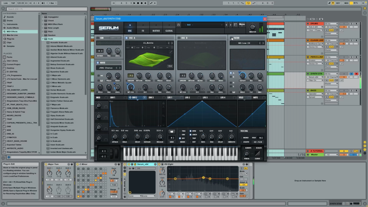 house music production