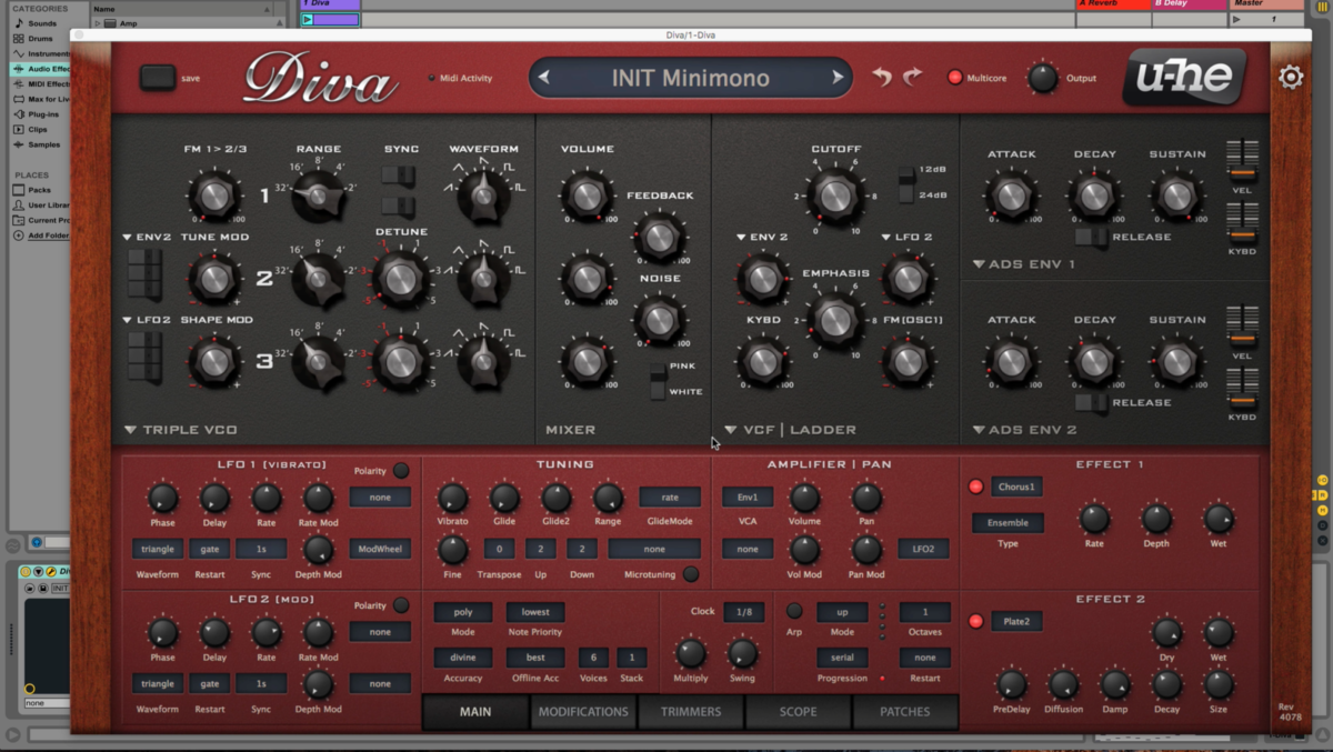 diva synth