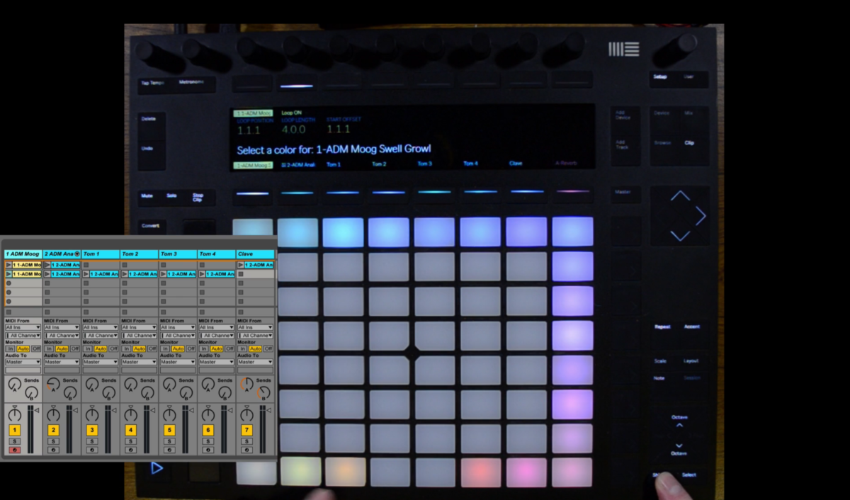 new push 2 features