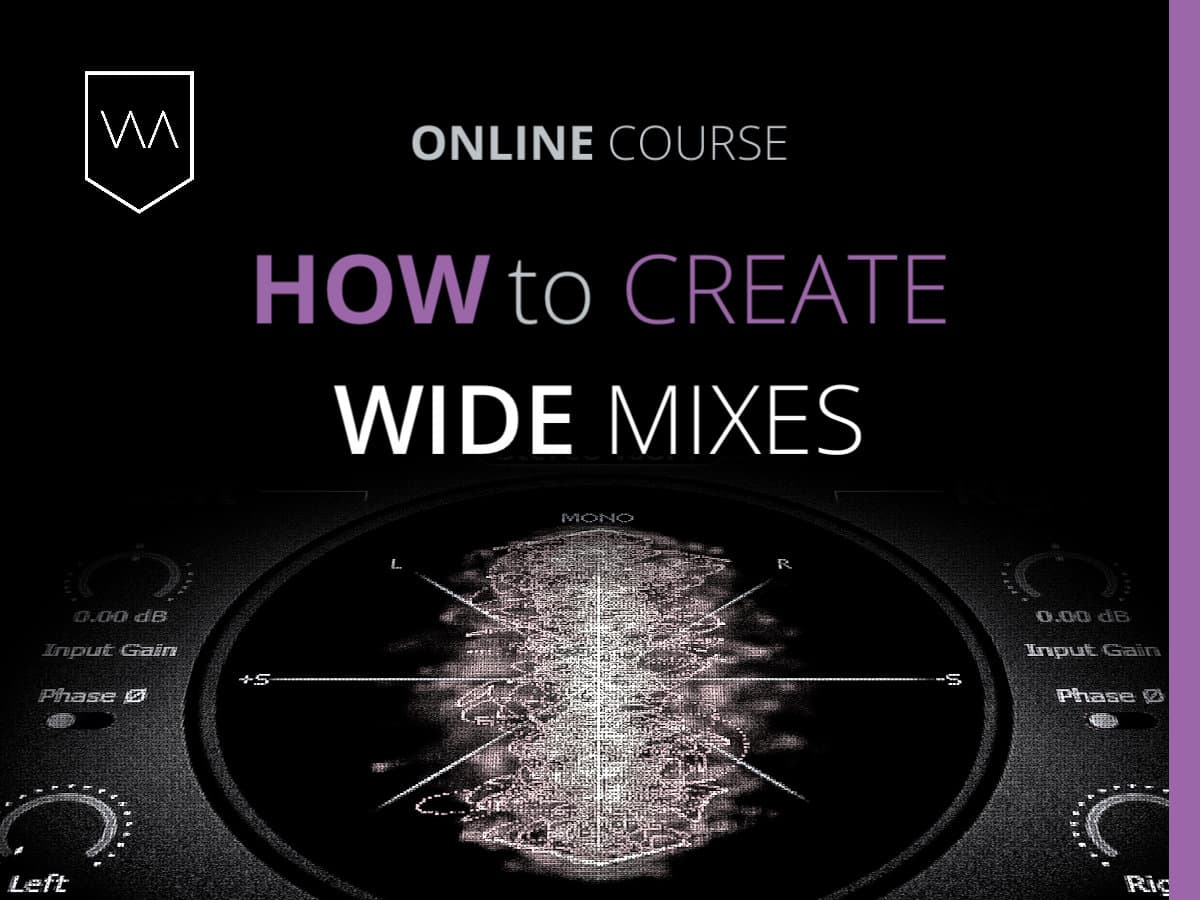 How to Create Wide Mixes Course Graphic